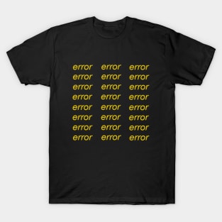 Error T-Shirt